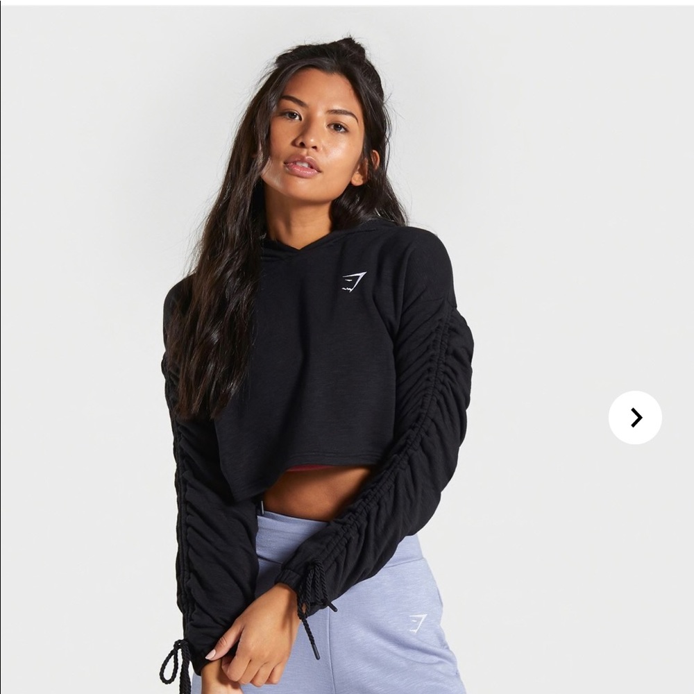Gymshark cropped top hoodie